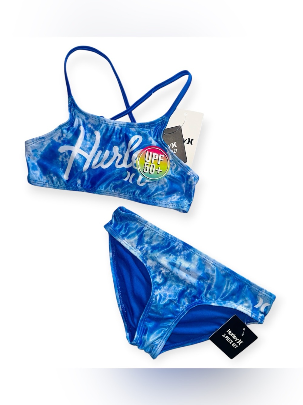 New Hurley Girls 2pc Swimsuit